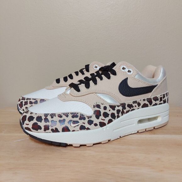 Nike Air Max 1 '84 Shoes Sesame Leopard FV6605-200 Women's Size 7 - Picture 3 of 8